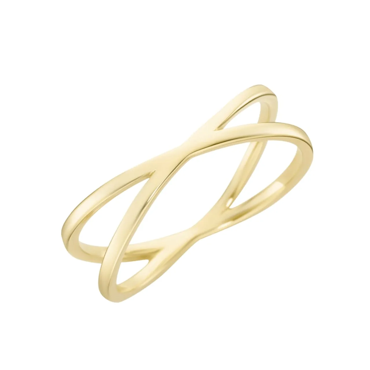 Luigi Merano - Ring mit Kreuz-Design, durchbrochen, Gold 375 Ringe Gold Damen