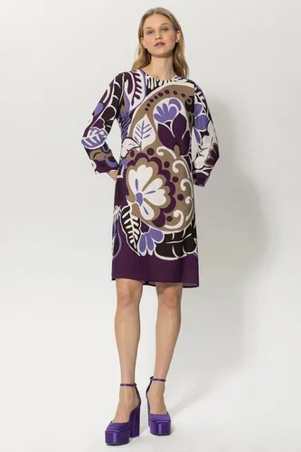 Luisa Cerano Sommerkleid Kleid mit Flower-Print, multi color