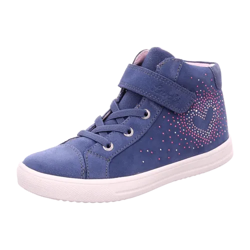 Lurchi Sneaker High Top für Mädchen für Kinder, blau