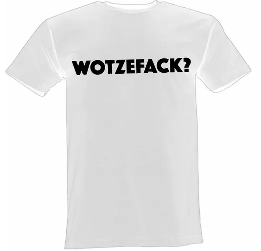 Lustige & Witzige T-Shirts T-Shirt T-Shirt Wotzefack Fun-Shirt Party Lustig Spruch Logo 66. T-Shirt, Spruch, Lustig, Logo
