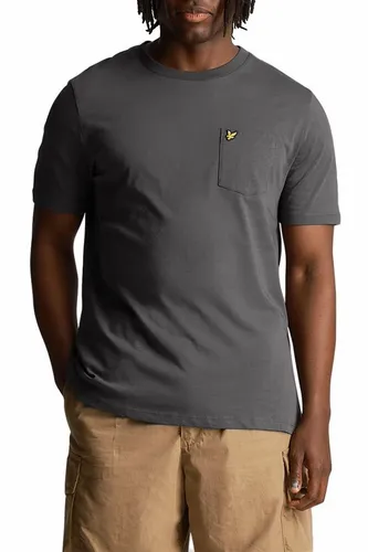 Lyle & Scott T-Shirt Baumwolle, Mit Logo, Rundhalsausschnitt Und Tasche