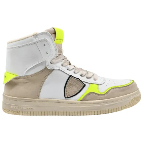 Lyon High Top Sneakers Gelb Mix Philippe Model