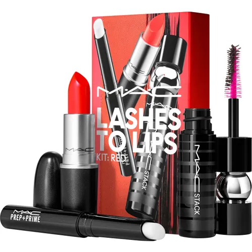 MAC Cosmetics Lashes To Lips Kit Red