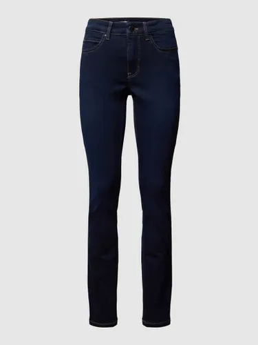 MAC Dream Skinny Jeans aus Coloured Denim in Dunkelblau