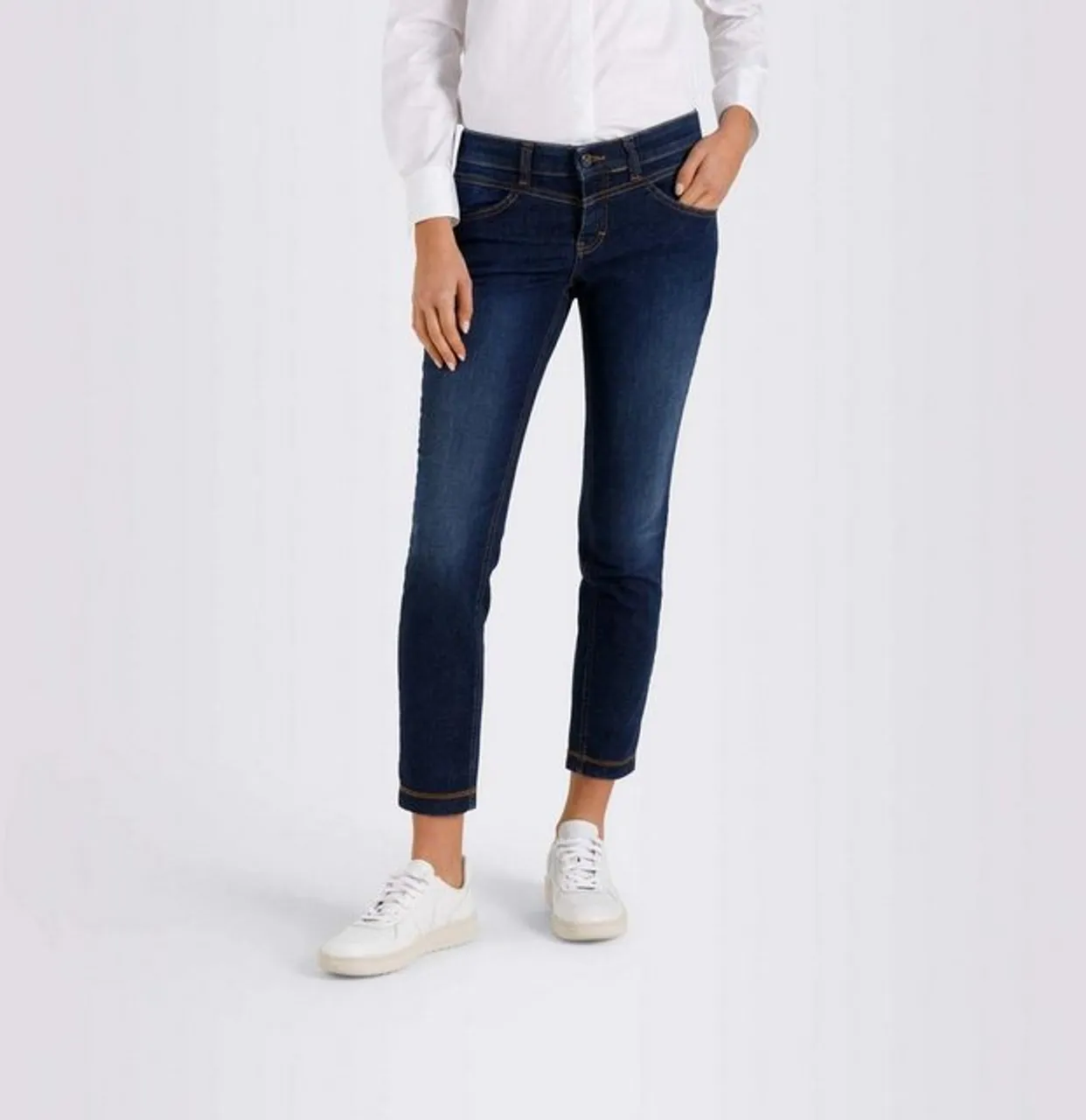 MAC Regular-fit-Jeans DREAM SLIM, basic blue washed