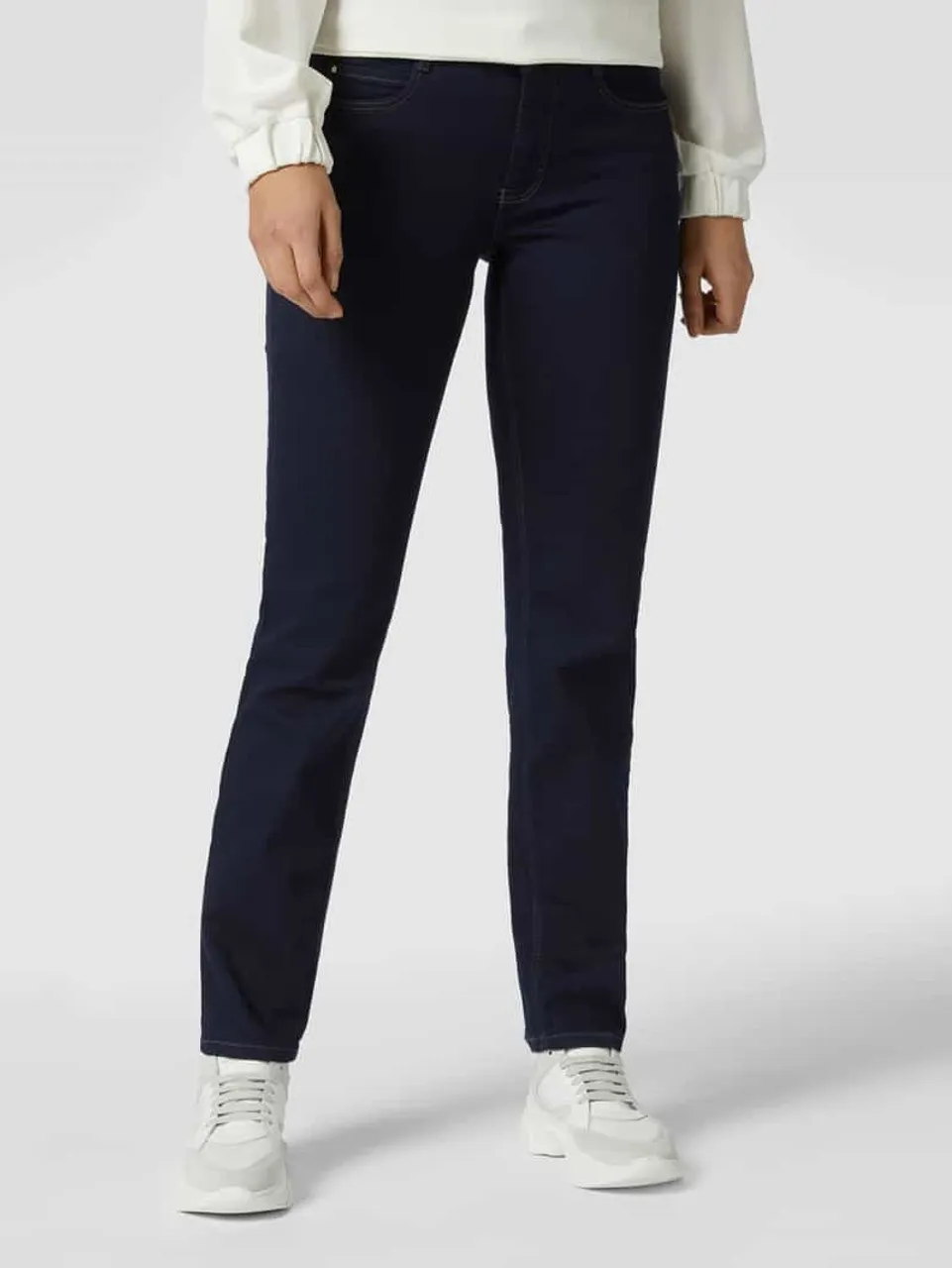 MAC Slim Fit Jeans mit Stretch-Anteil Modell DREAM in Dunkelblau