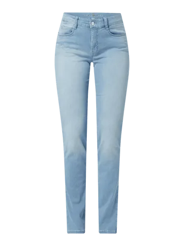 MAC Straight Fit Jeans mit Stretch-Anteil Modell 'Dream' in Hellblau