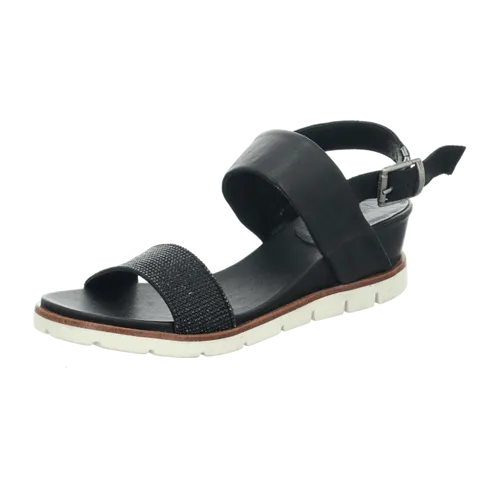 MACA Kitzbühel Sandalette für Damen, schwarz
