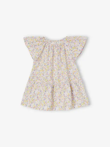 Mädchen Baby Kleid mit Schmetterlingsärmeln