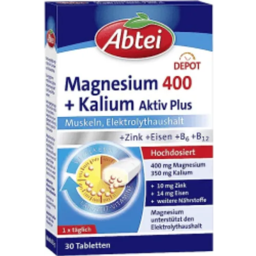 Magnesium + Kalium 400 Depot (30 Tabletten)