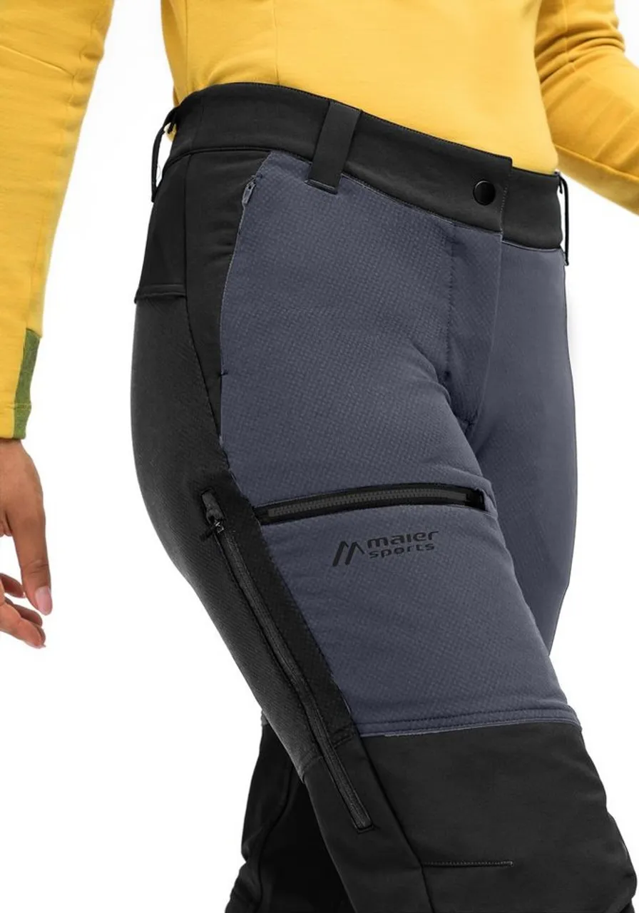 Maier Sports Funktionshose Ofot Hyb W funktionale und atmungsaktive Hybrid-Hose für Damen