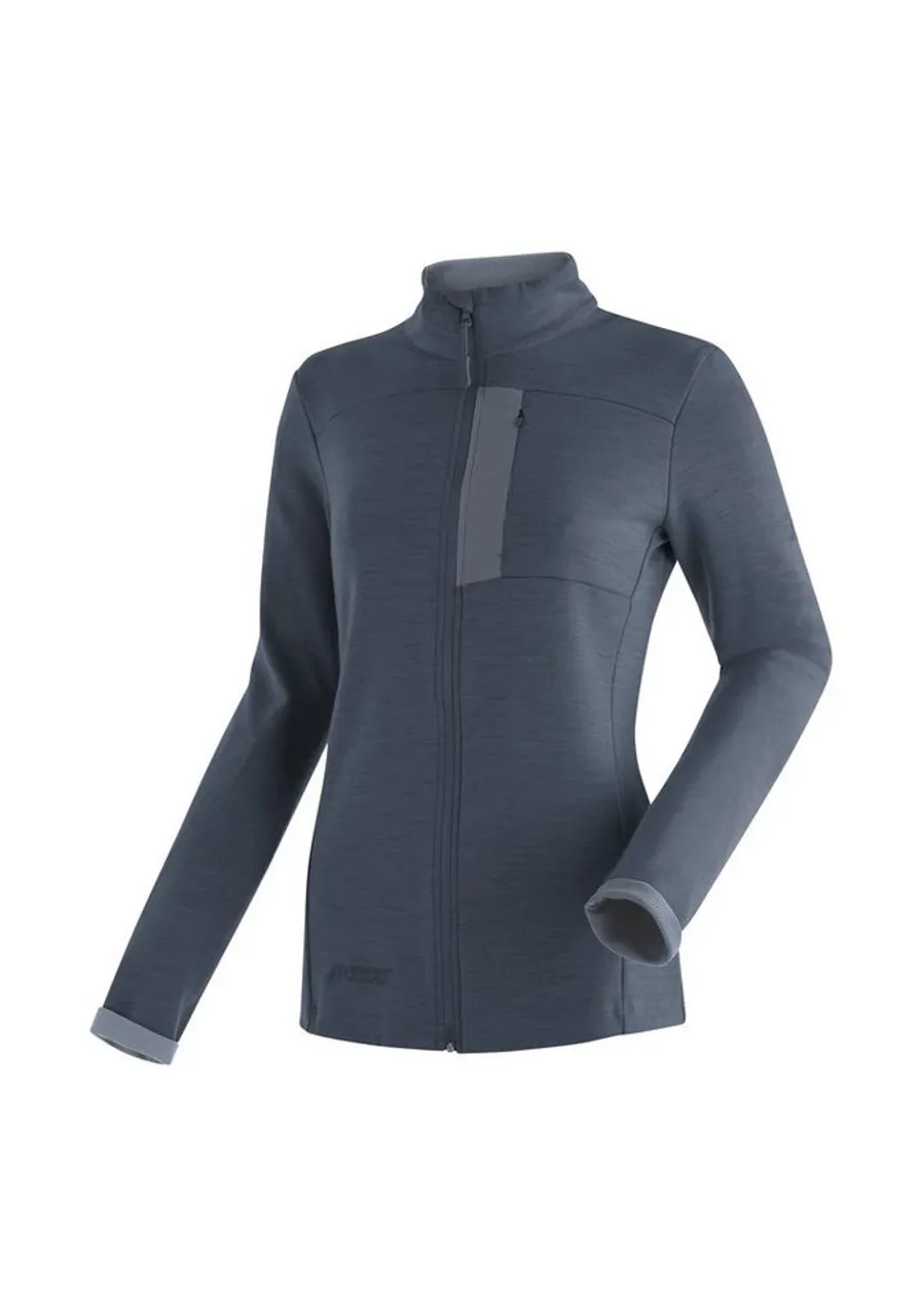 Maier Sports Funktionsshirt Skutvik W Midlayer-Jacke für Damen, ideal für Outdoor-Aktivitäten