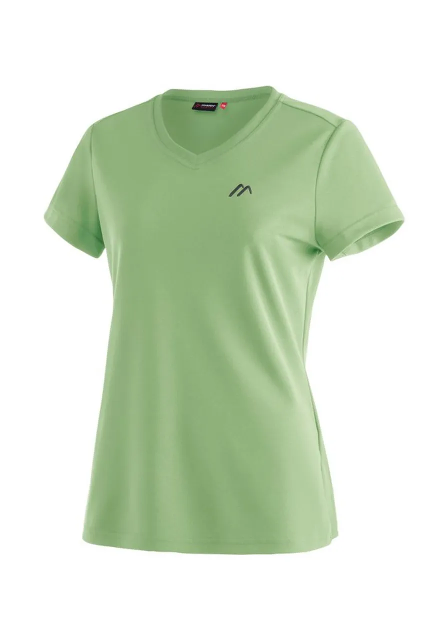 Maier Sports Funktionsshirt Trudy Damen T-Shirt, Kurzarmshirt für Wandern und Freizeit