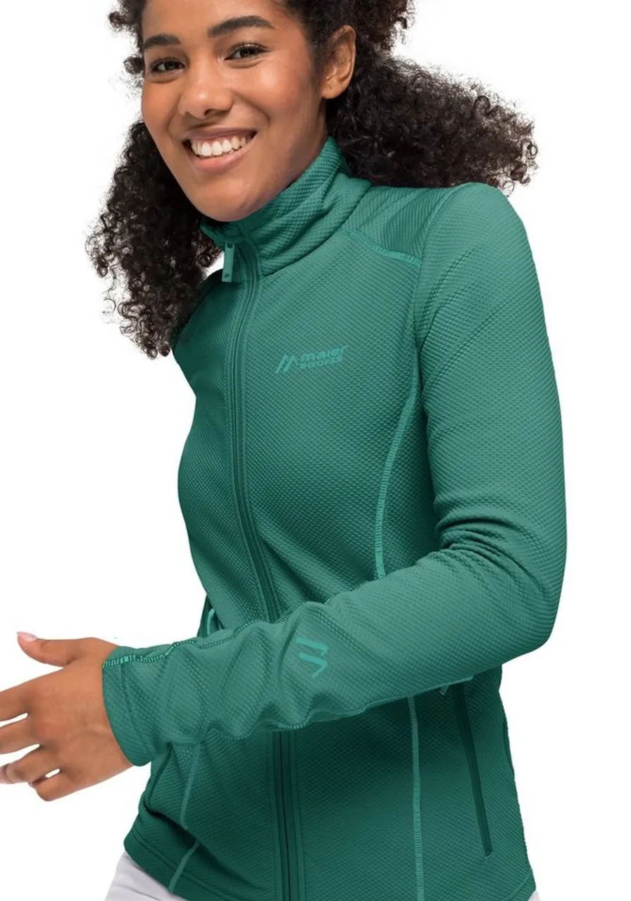 Maier Sports Funktionsshirt Ximena warme Damen Fleecejacke als Midlayer,  ideal zum Skifahren - Preise vergleichen