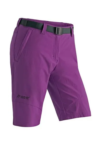 Maier Sports Funktionsshorts Lawa Damen Shorts, kurze Wanderhose, Outdoorhose mit 2 Taschen, Regular Fit