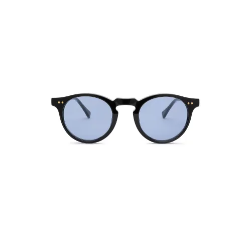 Malibu Sunglasses - Light Blue on Black Nialaya