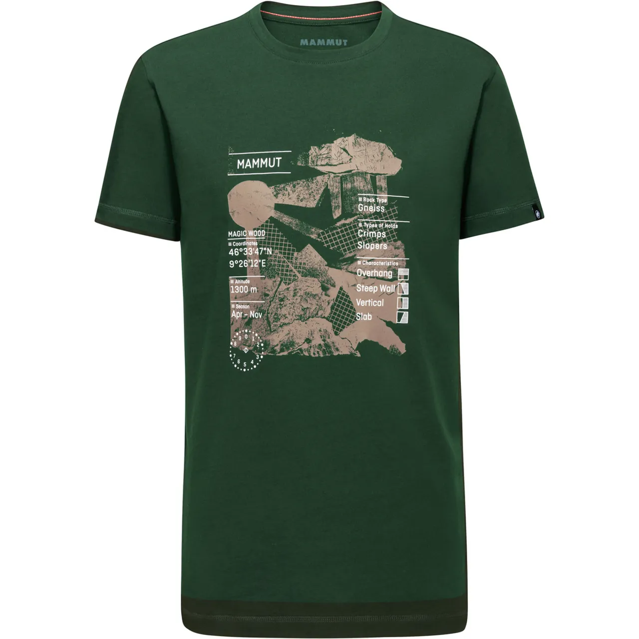 Mammut Herren Massone Rocks T-Shirt