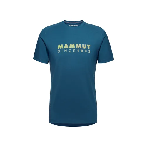 Mammut Trovat T-Shirt Men Logo Herren T-Shirt dunkelblau