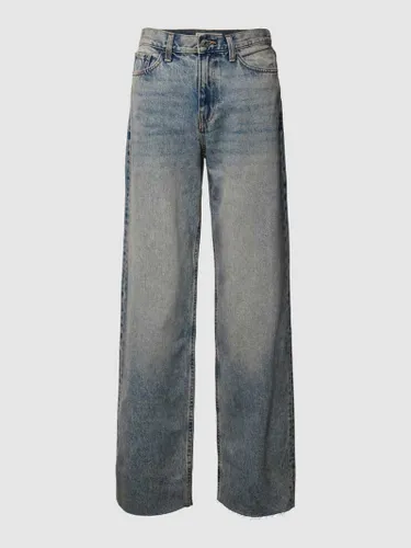 Mango Flared Jeans im 5-Pocket-Design Modell 'DENVER' in Hellblau
