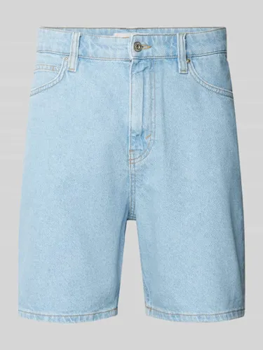 Mango Regular Fit Jeansshorts im 5-Pocket-Design Modell 'TETUAN' in Hellblau