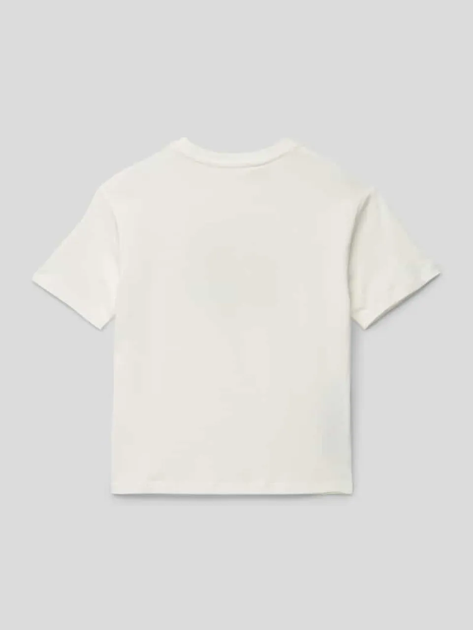 Mango T-Shirt mit Motiv-Print in Weiss