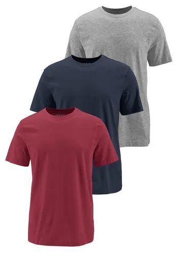 Man's World T-Shirt (Packung, 3-tlg., 3er-Pack) perfekt als Unterzieh- T-shirt