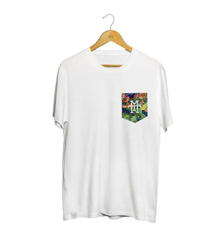 Manufaktur13 T-Shirt Pocket T-Shirt - T-Shirt mit Fronttasche 100% Baumwolle