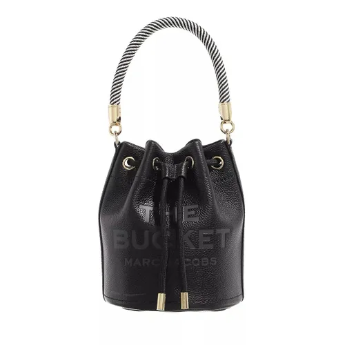 Marc Jacobs Beuteltasche - The Leather Bucket Bag - Gr. unisize - in Schwarz - für Damen