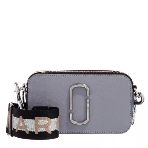 Marc Jacobs Crossbody Bags - Logo Strap Snapshot Small Camera Bag Leather - Gr. unisize - in Grau - für Damen