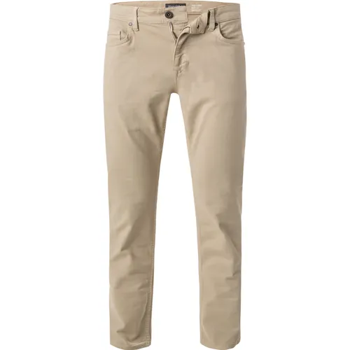 Marc O'Polo Herren Jeans beige Baumwoll-Stretch