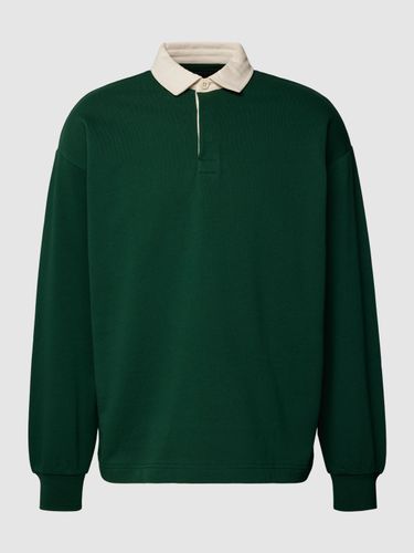 Marc O'Polo Oversized Poloshirt mit Knopfleiste Modell 'Rugby'
