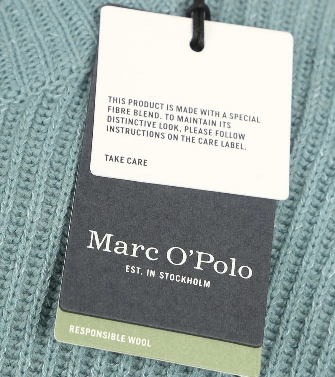 Marc O'Polo Pullover Wool Blend Stahlblau