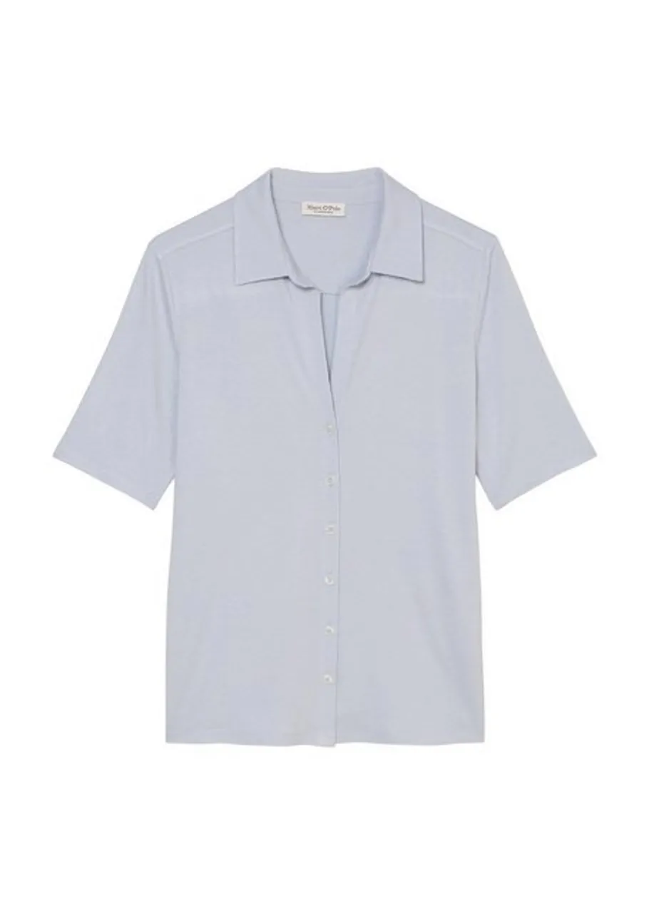 Marc O'Polo Shirtbluse Jersey blouse, short sleeve, classi