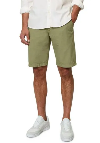 Marc O'Polo Shorts Reso Shorts, regular fit, welt pkts, LO 52,6cm, Length -3cm mit Logostickerei auf der Rückseite