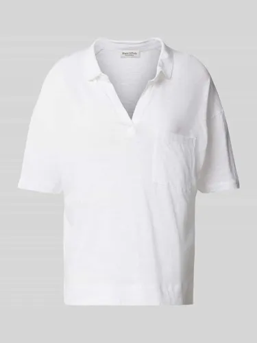 Marc O'Polo T-Shirt mit aufgesetzter Brusttasche in Weiss