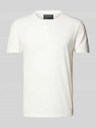 Marc O'Polo T-Shirt mit Rundhalsausschnitt in Weiss
