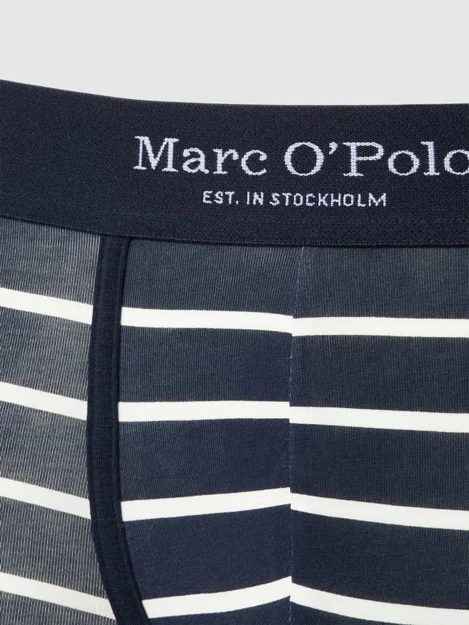 Marc O'Polo Trunks in Two-Tone-Machart im 3er-Pack in Marine