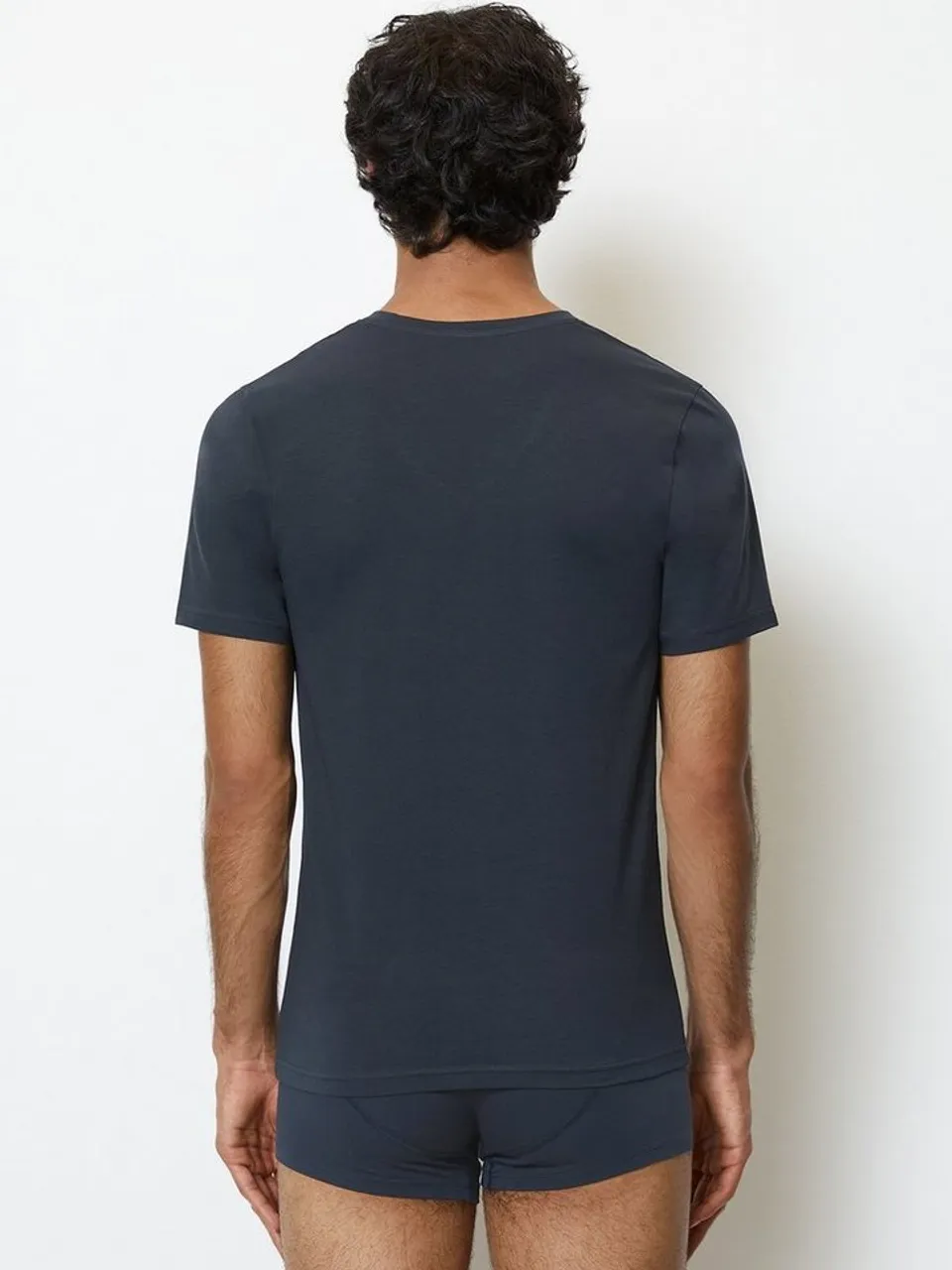Marc O'Polo V-Shirt Essentials (2-tlg) t-shirt v-ausschnitt v-neck