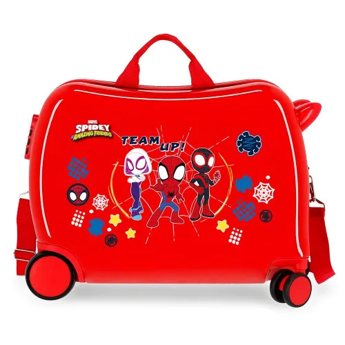 Marvel Spiderman Spidey and Friends Roter Kinderkoffer 50 x