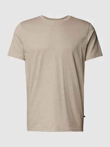 Matinique T-Shirt mit Label-Detail Modell 'Jermane' in Beige