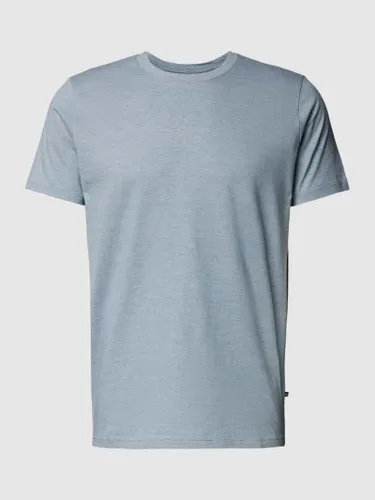 Matinique T-Shirt mit Label-Detail Modell 'Jermane' in Hellblau