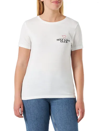 Mavi Damen Self Love Club Printed Tee T-Shirt