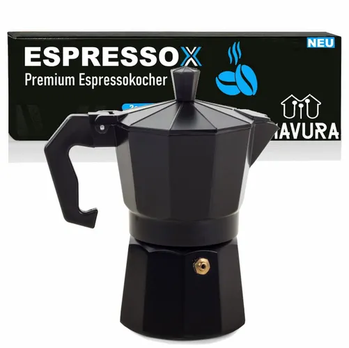 MAVURA Espressokocher ESPRESSOX Espresso Kocher Kaffeekocher Mokka Maker Espressobereiter, Kaffeebereiter Espressokanne Mokkakocher Espressomaschine 3...