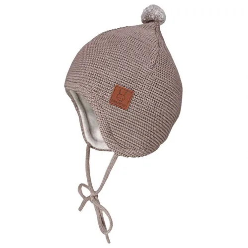 maximo - Baby-Mütze Ausgenäht mit Bommel - Mütze