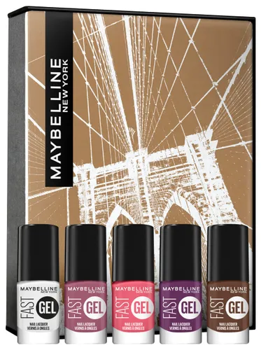 Maybelline New York Nagellack-Set mit Gel-Effekt für