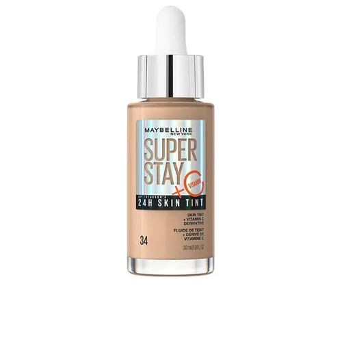 Maybelline - Super Stay Skin Tint 24H Foundation 30 ml 34 - SOFT BRONZE