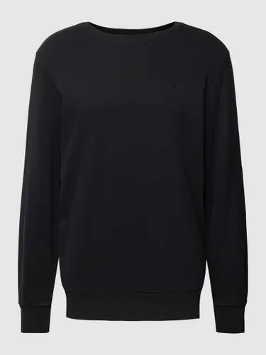 Mazine Sweatshirt mit Label-Stitching Modell 'Burwood' in Black
