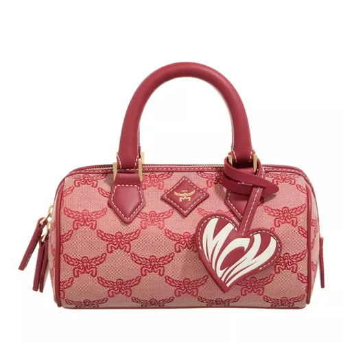 MCM Crossbody Bags - Lauretos Valentine's Day Boston Bag Mini - Gr. unisize - in Rot - für Damen