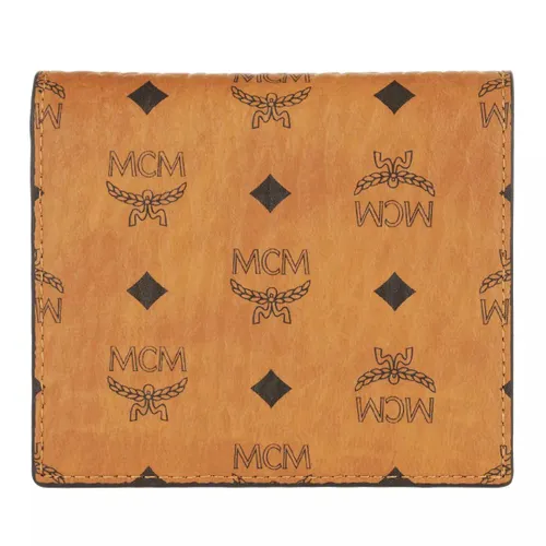MCM Portemonnaie - Visetos Original Flap Wallet Mini - Gr. unisize - in Cognacbraun - für Damen