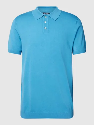 MCNEAL Poloshirt mit Knopfleiste in Blau